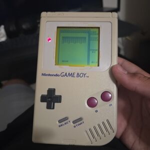 Nintendo Game Boy Classic Cream Handheld Console